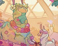 Flora and Llama